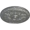Ekena Millwork Kirke Ceiling Medallion (Fits Canopies up to 3 3/4"), Hand-Painted Silver, 15 3/4"OD x 5/8"P CM16KISLS - alternate 3